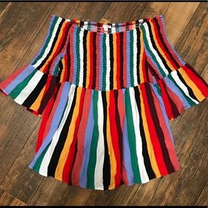 Retro off the shoulder top (NWT)